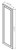 Pro Select Preston Chestnut Shaker Kitchen Cabinet - WFD1242-PCS