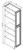 Pro Select Preston Gray Shaker Kitchen Cabinet - WP1884-PGS