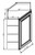 Pro Select White Shaker Kitchen Cabinet - WDC2742-15-WSK