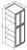 Pro Select White Shaker Kitchen Cabinet - WP2490-WSK