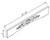 Pro Select White Shaker Kitchen Cabinet - VAS36-B-WSK