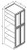 Pro Select Cunningham Gray Kitchen Cabinet - WP2496-CG