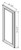 Pro Select Cunningham Gray Kitchen Cabinet - WFD1230-CG