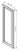 Pro Select Cunningham Gray Kitchen Cabinet - WFD1236-CG