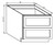 Pro Select Cunningham White Kitchen Cabinet - DB36-2-CW