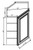 Pro Select Jansen Frost Kitchen Cabinet - WDC2442-JF