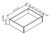 Pro Select Hudson White Kitchen Cabinet - RD21-HWT