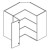 Eurocraft Cabinetry Trends ALVIC Zenit Super Matte Slab Series Cashmere SM Kitchen Cabinet - WER2430-CAM