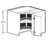 Eurocraft Cabinetry Trends ALVIC Zenit Super Matte Slab Series Gris Nube SM Kitchen Cabinet - BLS33-GRM