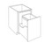 Eurocraft Cabinetry Trends ALVIC Zenit Super Matte Slab Series Gris Nube SM Kitchen Cabinet - BWB18FD-GRM