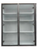 Eurocraft Cabinetry Trends Venice Painted White Series Slim Shaker Kitchen Cabinet - WGDC3330-SWS