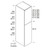 Eurocraft Cabinetry Signature 3DL Slim Shaker Series Gauntlet Gray Kitchen Cabinet - TP248724-1-SLG