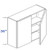 Eurocraft Cabinetry Signature 3DL Slim Shaker Series Mist Beige Kitchen Cabinet - W3336-SLM