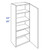 Eurocraft Cabinetry Signature Door Series Lexington Designer White Kitchen Cabinet - W1560-LDW