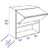 Eurocraft Cabinetry Signature Door Series Lexington Cream Kitchen Cabinet - WFPB3630-LCM