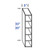 Eurocraft Cabinetry Signature Door Series Lexington Dark Shadow Kitchen Cabinet - WWC636-LDS