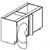 Eurocraft Cabinetry Signature Door Series Lexington Wheat Kitchen Cabinet - BBCF45-LWT