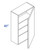 Eurocraft Cabinetry Signature Door Series Lexington Slate Kitchen Cabinet - W1248-LSL