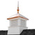 Good Directions 30" Square Manchester Vinyl Cupola with Victoria Copper Finial 2130MV-742