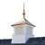 Good Directions 26" Square Coventry Vinyl Cupola with Victoria Copper Finial 2126CV-742
