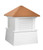 Good Directions Manchester Vinyl Cupola with Copper Roof 18" x 22" 2118MV