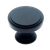 JVJ Hardware - Cabinet Knob - Matte Black - 51614