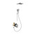 Pulse ShowerSpas - Resort Combo Shower System - 3008-CH - Chrome