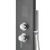 Pulse ShowerSpas - AquaNiche ShowerSpa - 1061-GMB - Gun Metal Black