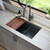 Pulse ShowerSpas - Santa Cruz Sinks by Pulse - SCS-3018SB-SSB - Stainless Steel Brushed