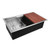 Pulse ShowerSpas - Santa Cruz Sinks by Pulse - SCS-3018SB-SSB - Stainless Steel Brushed