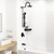 Pulse ShowerSpas - Bath Spout with NPT Connection - 3010-TS-MB - Matte Black