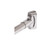 Better Home Products - Door Hardware - 5" Curved Shower Rod Set - Chrome - 100CH