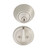 Better Home Products - Door Hardware - U.L. Listed Single Cylinder Deadbolt - Satin Nickel - UL10626DC