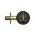 Better Home Products - Door Hardware - U.L. Listed Keyless One Sided Deadbolt - Matte Black - UL10844BLK