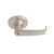 Better Home Products - Candlestick Park Collection - Lever Privacy - Satin Nickel - 40226DC