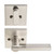 Better Home Products - Menlo Park Series Collection - Handleset Trim - Satin Nickel - 09915SN