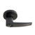 Better Home Products - Soma Plus Series Collection - Lever Push-Button Entry - Matte Black - 78644BLK