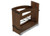 Rev-A-Shelf - 447CC-BCSC-WN-8MB - Craftsman Collection Solid Walnut Base Cabinet Pullout w/ Tray Divider/Foil Wrap Holder, Black Accents and BLUM Soft-Close Slides for 12" Base Cabinets