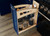 Rev-A-Shelf - 448UTCC-BCSC-8MB - Craftsman Collection Solid Maple Utensil Pullout Organizer w/ Black Accents and BLUM Soft-Close Slides for 12" Base Cabinets