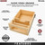 Rev-A-Shelf - 4PTD-18HSC-1 - Natural Maple Paper Towel Drawer System w/ BLUM Soft-Close Slides for 18" Base Cabinets