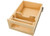 Rev-A-Shelf - 4PTD-18HSC-1 - Natural Maple Paper Towel Drawer System w/ BLUM Soft-Close Slides for 18" Base Cabinets