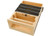 Rev-A-Shelf - 4PTTD-18HSC-1 - Natural Maple Paper Towel and Foil Wrap Tiered Drawer System w/ BLUM Soft-Close Slides for 18" Base Cabinets