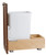 Rev-A-Shelf - 4WC-15DM1 - Single White 35 Qt. Maple Bottom Mount Pullout Waste Container