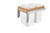 Rev-A-Shelf - 4WCTM-18DM2-175 - Double 35 qt. Pullout Top Mount Wood and White Waste Container for 1-3/4" Face Frame Cabinet
