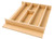 Rev-A-Shelf - 4WUT-21SH-1 - 16-1/4" x 19-1/2" Natural Maple Right Size Utensil Drawer Insert