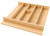 Rev-A-Shelf - 4WUT-24SH-1 - 19-1/4" x 19-1/2" Natural Maple Right Size Utensil Drawer Insert