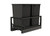 Rev-A-Shelf - 5349-1527DM-218 - Aluminum Double Black 27 Qt. Pullout Waste Container w/ Soft-Close for 15" Base Cabinets