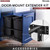 Rev-A-Shelf - 5349-15DM-118 - Aluminum Single Black 35 Qt. Pullout Waste Container w/ Soft-Close for 15" Base Cabinets