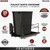 Rev-A-Shelf - 53WC-1535SCDM-118 - Steel Single Black 35 Qt. Bottom Mount Pullout Waste Container w/ Soft-Close for 15" Base Cabinets