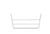 Rev-A-Shelf - 563-32 C - Chrome Undersink 3-Prong Door-Mount Dish Towel Bar